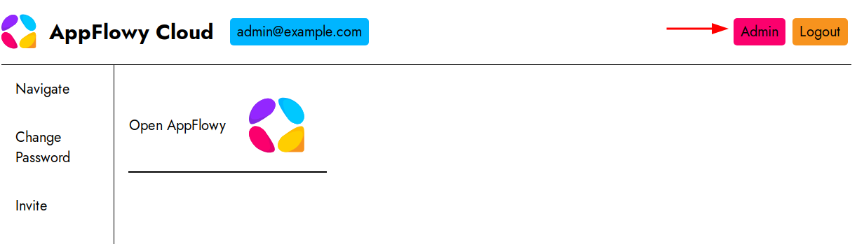 AppFlowy Click Admin