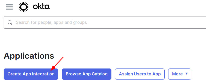 Create App Integration